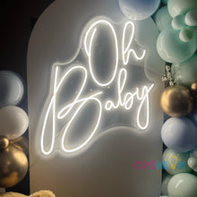 Load image into Gallery viewer, Oh Baby Neon Sign
