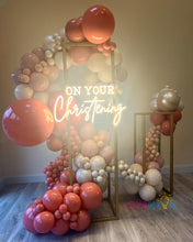 Load image into Gallery viewer, On Your Christening Neon Sign
