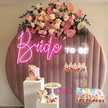 Load image into Gallery viewer, Bride to Be Neon Sign
