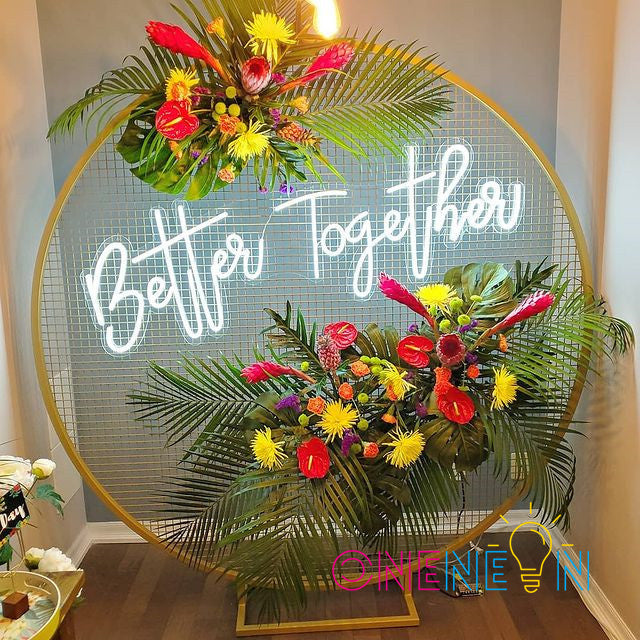 Better Together Neon Sign