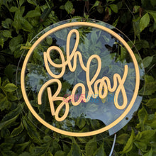 Load image into Gallery viewer, Oh Baby Neon Signs
