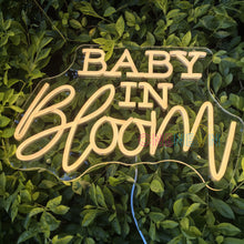 Load image into Gallery viewer, Baby in Bloom Neon Sign
