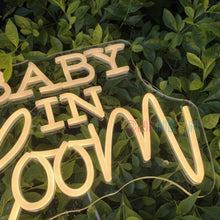 Load image into Gallery viewer, Baby in Bloom Neon Sign
