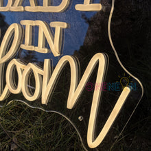 Load image into Gallery viewer, Baby in Bloom Neon Sign
