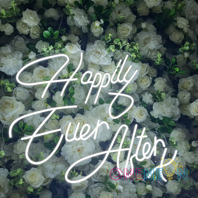 Happily Ever After X Neon Sign