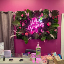 Load image into Gallery viewer, Hello Gorgeous Neon Sign
