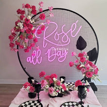 Load image into Gallery viewer, Rose All Day Neon Sign
