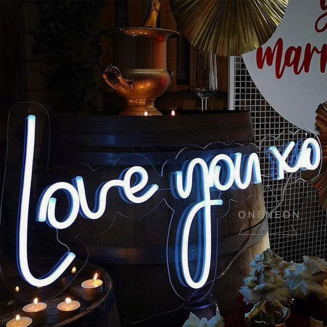 Love You Xo Neon Sign