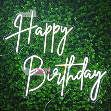 Load image into Gallery viewer, Happy Birthday Neon Sign（ 3 designs)
