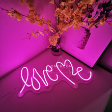 Load image into Gallery viewer, Love Me Neon Sign
