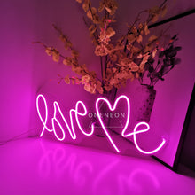 Load image into Gallery viewer, Love Me Neon Sign
