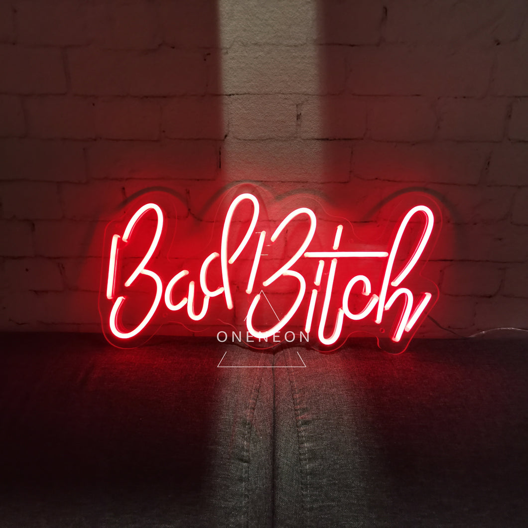 Bad Bitch Neon Sign