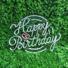 Load image into Gallery viewer, Happy Birthday Neon Sign
