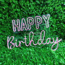 Load image into Gallery viewer, Happy Birthday Neon Sign
