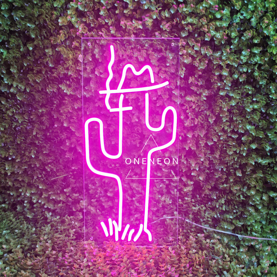 Cactus Neon Sign