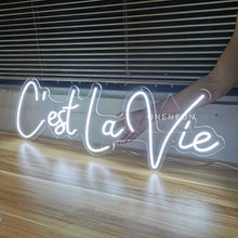 Load image into Gallery viewer, C&#39;est La Vie Neon Sign
