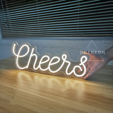 Load image into Gallery viewer, Cheers Neon Sign
