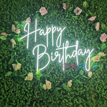 Load image into Gallery viewer, Happy Birthday Neon Sign
