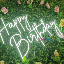 Load image into Gallery viewer, Happy Birthday Neon Sign
